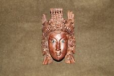 alte Maske Holzmaske Wandmaske