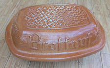 Brotbehälter Keramik Brottopf mit Deckel, Ceramica S. Martino glasiert Landhaus