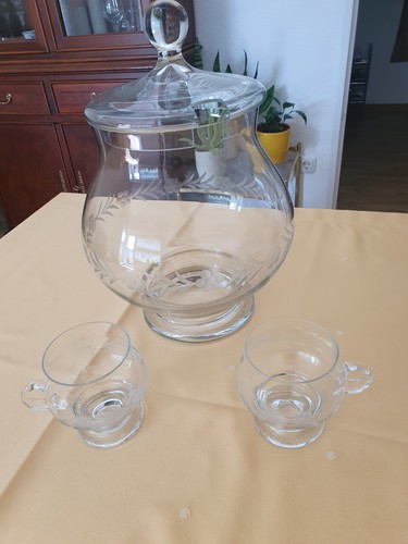 Bowleservice aus glas - aus, mit
