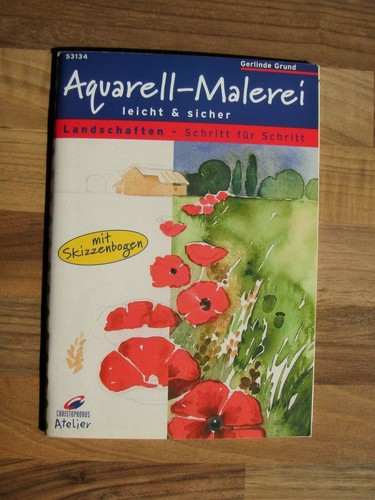 Aquarell malen lehrbuch - aquarell,