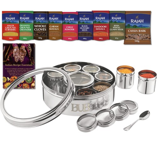 Masala dabba gewürzdose - masala,