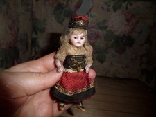 Antike mignonette puppe - puppe, mit