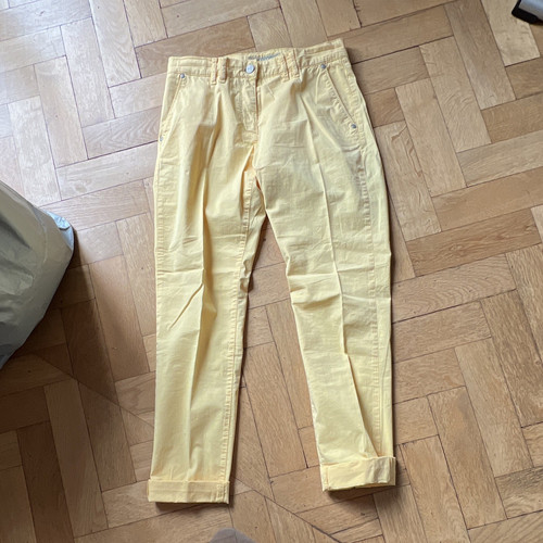 Gelbe golfhose von brax - golfhose, mara