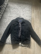 Zara Veloursleder Jacke In