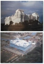 1 PK Postkarte CHRISTO