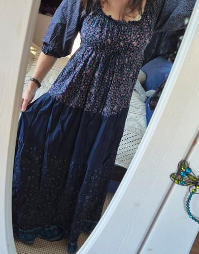Maxikleid hippie boho style - maxikleid, boho-style
