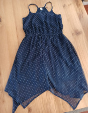 Kleid, 134/140 Yigga, Kinder, dunkelblau, gebraucht - gut