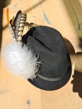 Trachtenhut Schwarz Damen mit