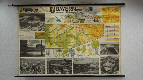 Lehrtafel schulwandkarte - lehrtafel,
