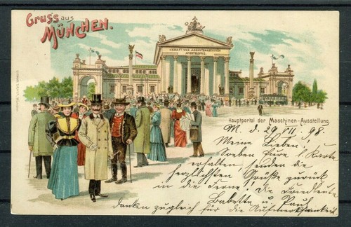 Litho gruss aus - litho, münchen