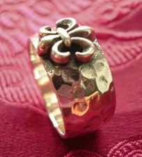 Massiver 925 silber ring fleur - massiver,
