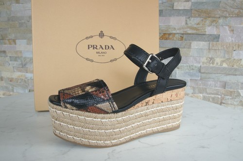 Prada plateau sandaletten - 40,