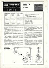 ITT/Graetz Original Service Manual für Teddy 4 5213 0503