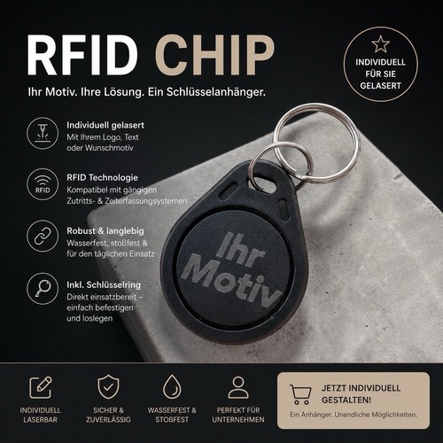 Rfid chip schlüsselanhänger - chip,
