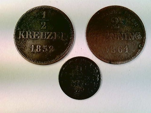 Münzen kreuzer 1852 - 1/2, 1852,