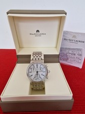 Maurice Lacroix Uhr Les Classiques Chronograph Zertifikat Christ generalüberholt