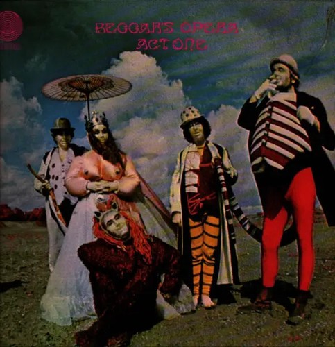 Beggars opera act - beggars, one