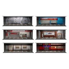 Vitrine für Parkplatz im