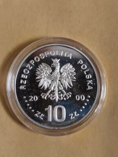 Polen 10 Zl. 2000. Jan II Kazimierz