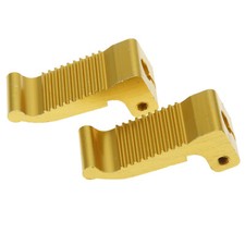 2 Fußrasten groß ALU Poket Bike Go Kart Dirt bike Mach1 pedal fussrasten Mach1 