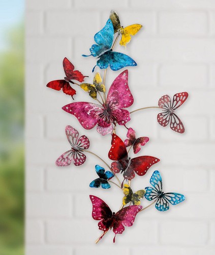 Gilde wanddeko butterflies - wanddeko,