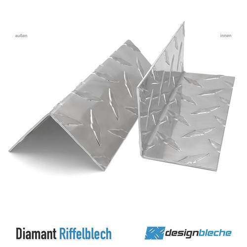Alu winkel riffelblech - riffelblech,