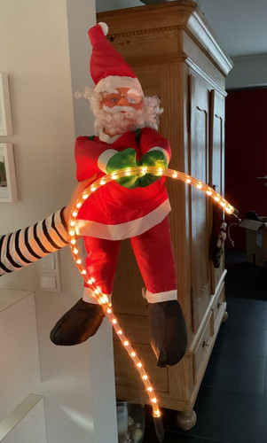 Weihnachtsmann zum aufhängen - weihnachtsmann,