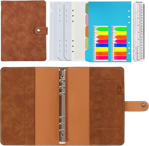 Leder notizbuch binder pu - notizbuch, a5,pu