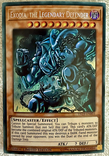 Exodia die - yu-gi-oh!,