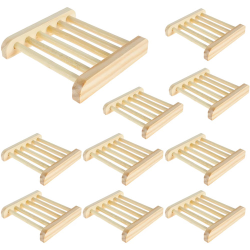 Wooden soap holder - holder, set
