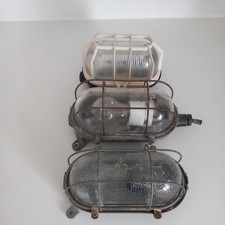 Original DDR Kellerlampe