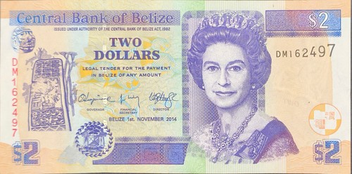 Belize banknote bel - belize, 2