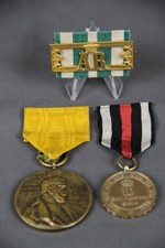 Konvolut Orden Sachsen Landwehr Dienstauszeichnung Kriegsdenkmünze 1870/71