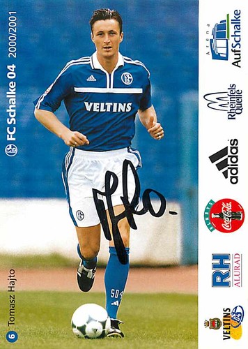Autogrammkarte schalke 04 - schalke,