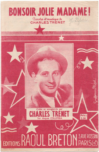 Partitur gesang 1941 charles - gesang,
