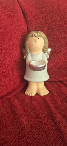 Engel mädchen teelichthalter - mädchen,