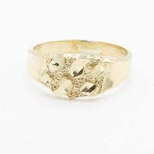 Kinder Klumpen Oval Rosa Ring