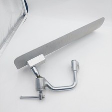 Beinhalter für Untersuchungsstuhl Gyn Metall Alu Kugelgelenk Gynäkologenstuhl