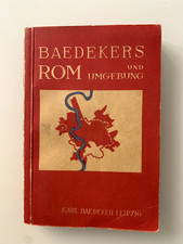 BAEDEKER ROM UND UMGEBUNG 1933