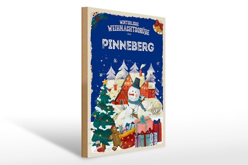 Holzschild weihnachtsgrüße - holzschild,