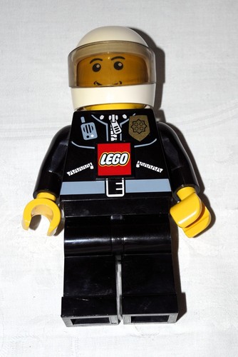 Lego city polizist - city, led