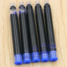 5x 3,4mm Tintenpatronen  Blau
