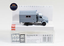 Busch H0 1:87 - LKW Kastenaufbau Hanomag AL 28 grau - Art. 50808 - AJ 974