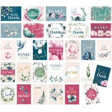 Dankeskarten 30 Karten