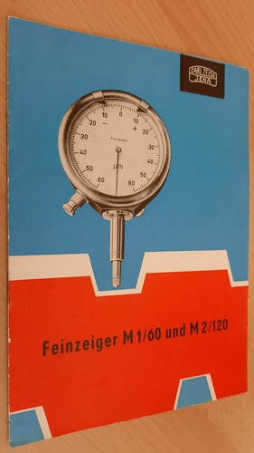 Prospekt feinzeiger 60 - prospekt, m