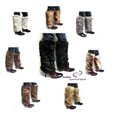 1 paar Fellstulpen  Beinstulpen Stiefelstulpen  Farben freie Auswahl