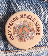 Only Peace - kleines Button