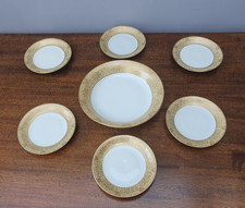 6 Anbietteller + Schale 50er