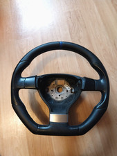 VW Golf 5 Sportlenkrad abgeflacht R Line/ R 32 Leder neuwertig blaue Nähte