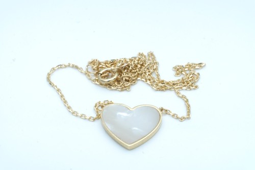 Collier gold 375 perlmutt - collier,